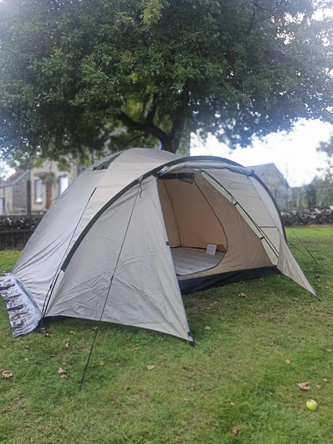 La Billardiere Camping A La Ferme Le Menil-Ciboult Esterno foto
