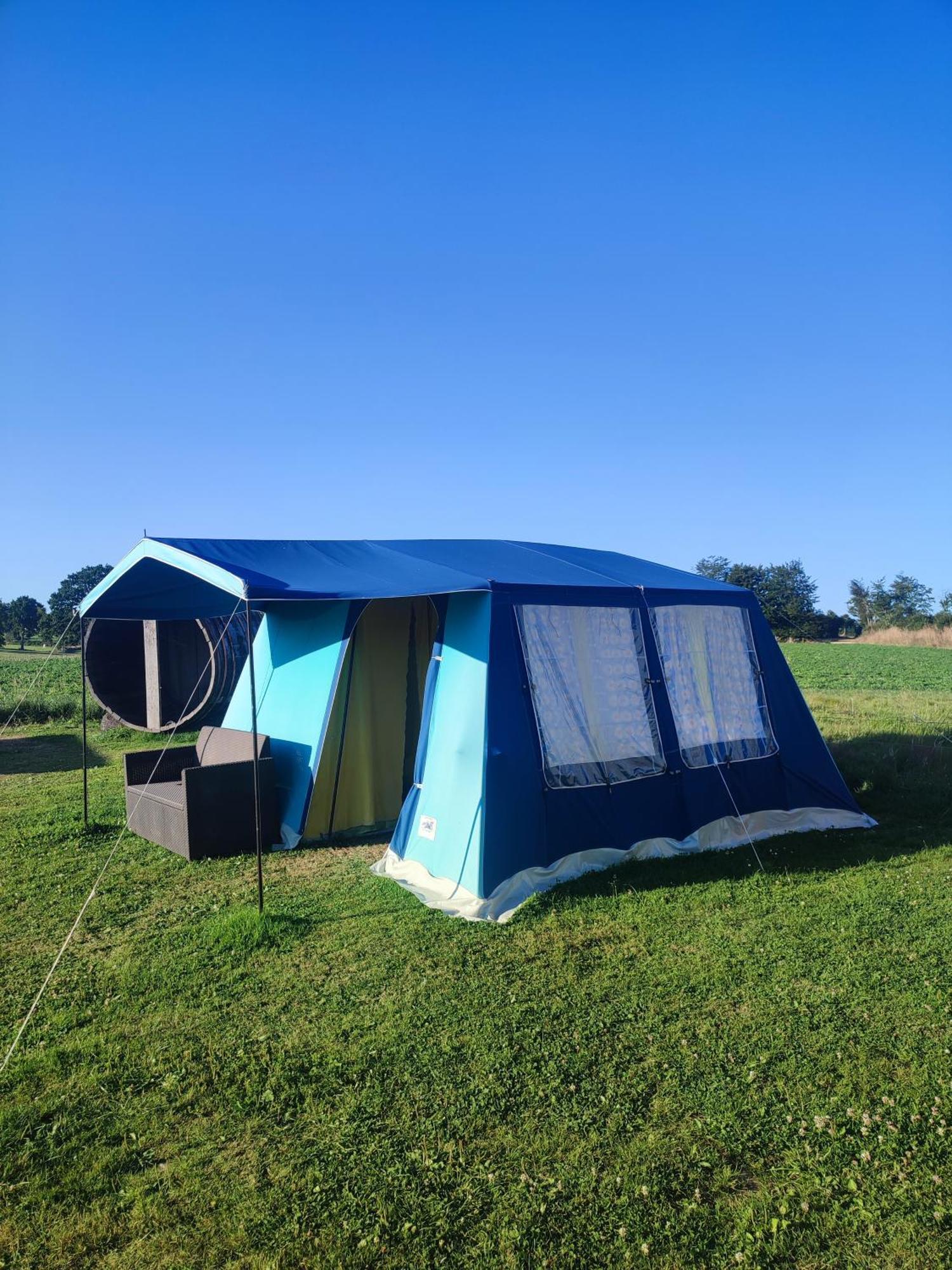 La Billardiere Camping A La Ferme Le Menil-Ciboult Esterno foto