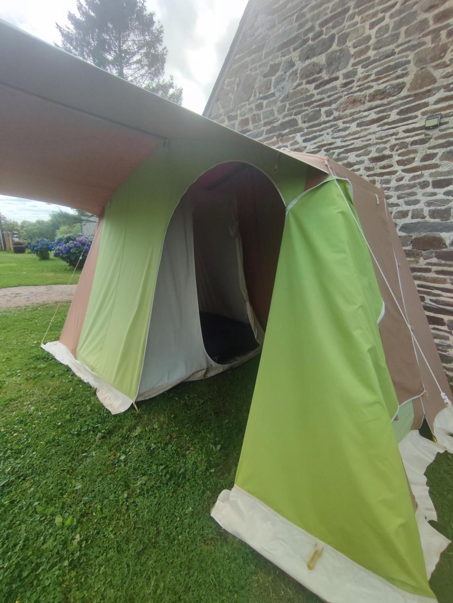 La Billardiere Camping A La Ferme Le Menil-Ciboult Esterno foto